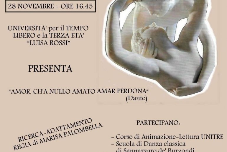 Amor, ch'a nullo amato amar perdona ViviVigevano Amor, ch'a nullo amato amar perdona ViviVigevano