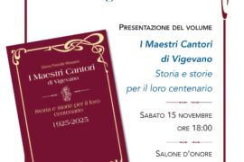Presentazione del volume: I Maestri Cantori di Vigevano